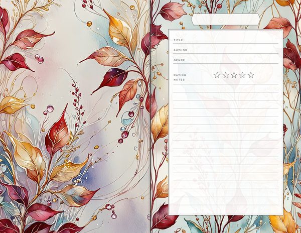 Journal Spreads: 60 Open Book Planner Pages - Golden Autumn - Commercial Use — image 36