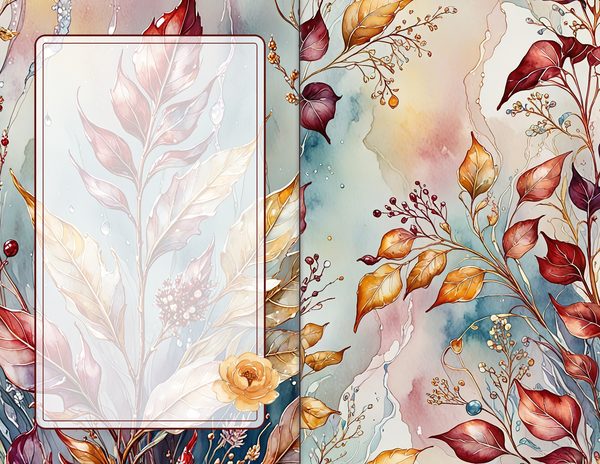 Journal Spreads: 60 Open Book Planner Pages - Golden Autumn - Commercial Use — image 37