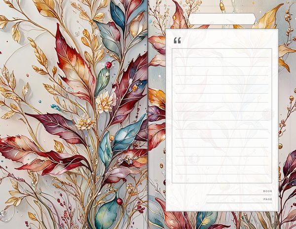 Journal Spreads: 60 Open Book Planner Pages - Golden Autumn - Commercial Use — image 40