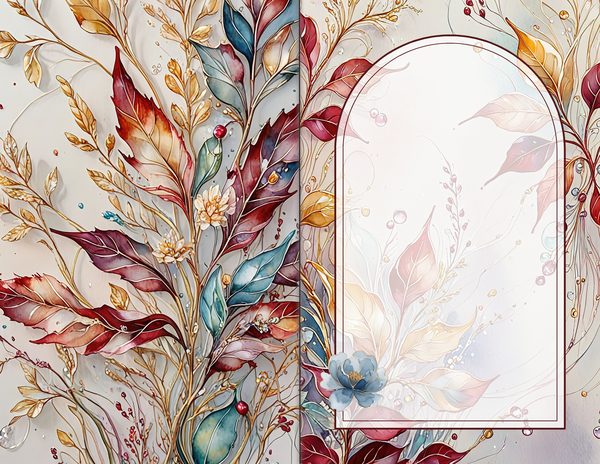 Journal Spreads: 60 Open Book Planner Pages - Golden Autumn - Commercial Use — image 41