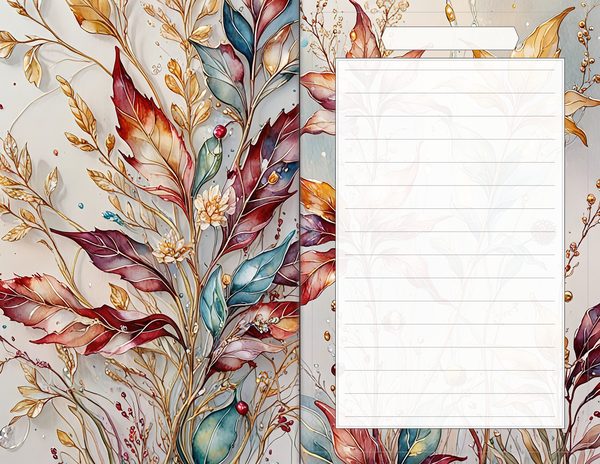 Journal Spreads: 60 Open Book Planner Pages - Golden Autumn - Commercial Use — image 53