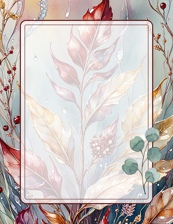 Art Journal and Planner Kit: 102 Printable Pages - Golden Autumn - Commercial Use — image 60