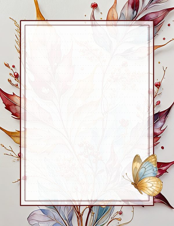 Art Journal and Planner Kit: 102 Printable Pages - Golden Autumn - Commercial Use — image 73