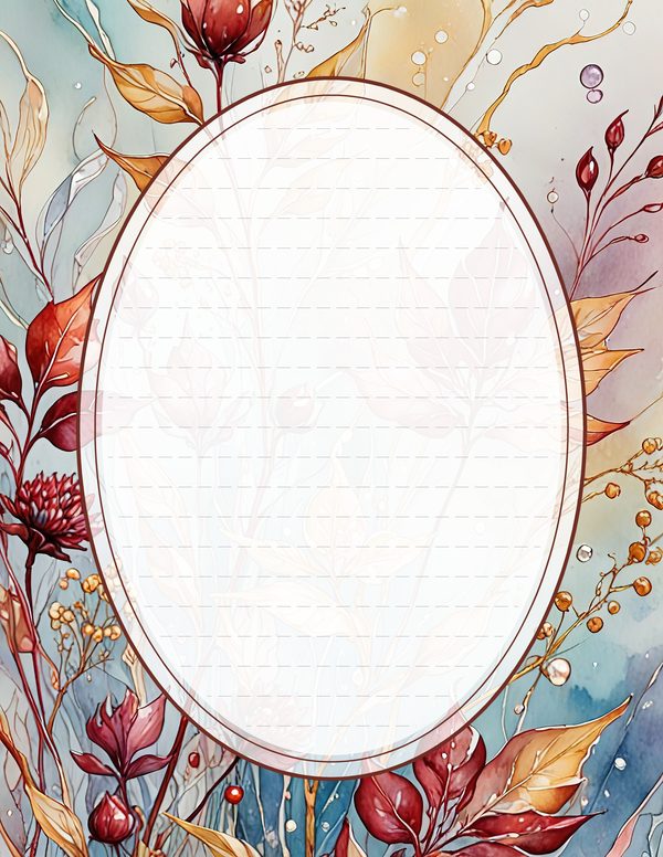 Art Journal and Planner Kit: 102 Printable Pages - Golden Autumn - Commercial Use — image 76