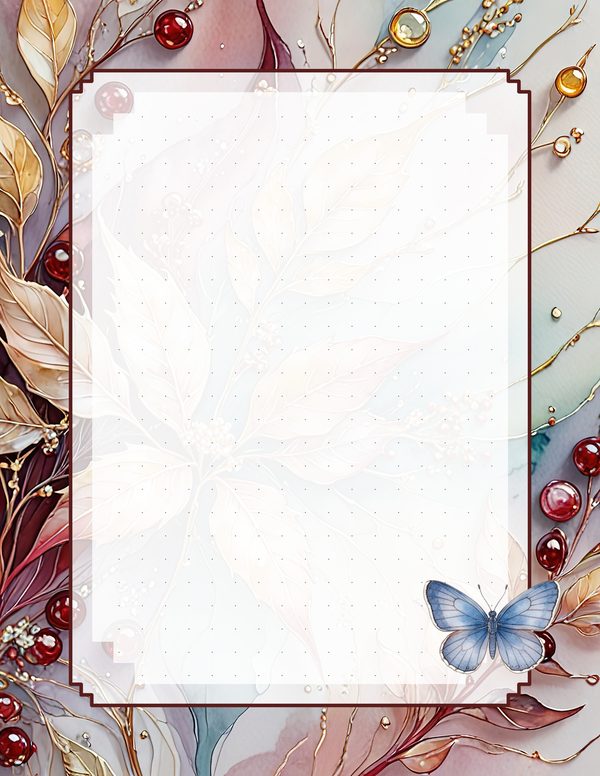 Art Journal and Planner Kit: 102 Printable Pages - Golden Autumn - Commercial Use — image 79