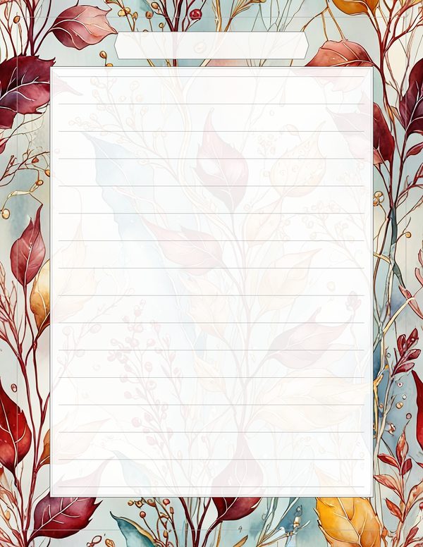 Art Journal and Planner Kit: 102 Printable Pages - Golden Autumn - Commercial Use — image 83
