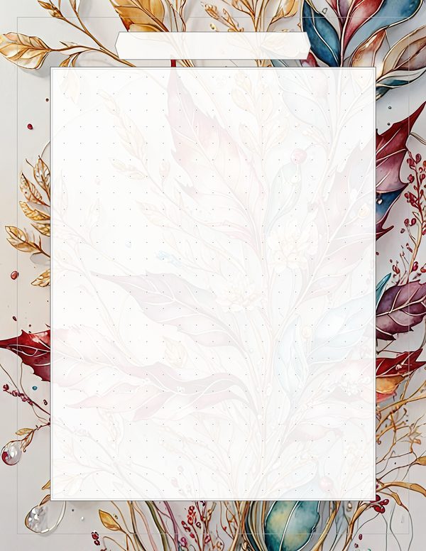 Art Journal and Planner Kit: 102 Printable Pages - Golden Autumn - Commercial Use — image 84