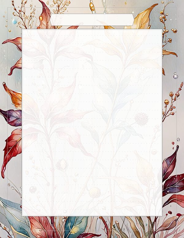 Art Journal and Planner Kit: 102 Printable Pages - Golden Autumn - Commercial Use — image 85