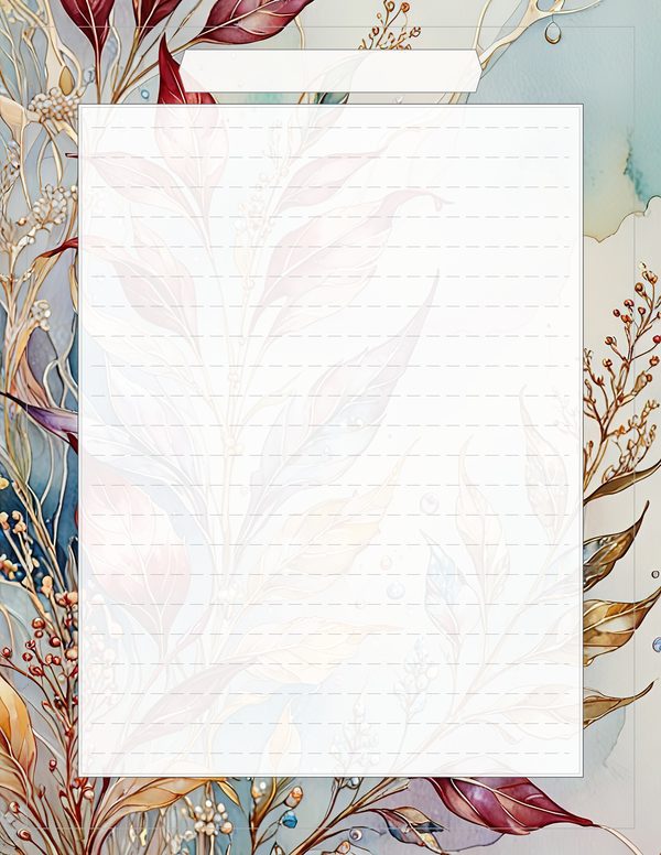 Art Journal and Planner Kit: 102 Printable Pages - Golden Autumn - Commercial Use — image 86