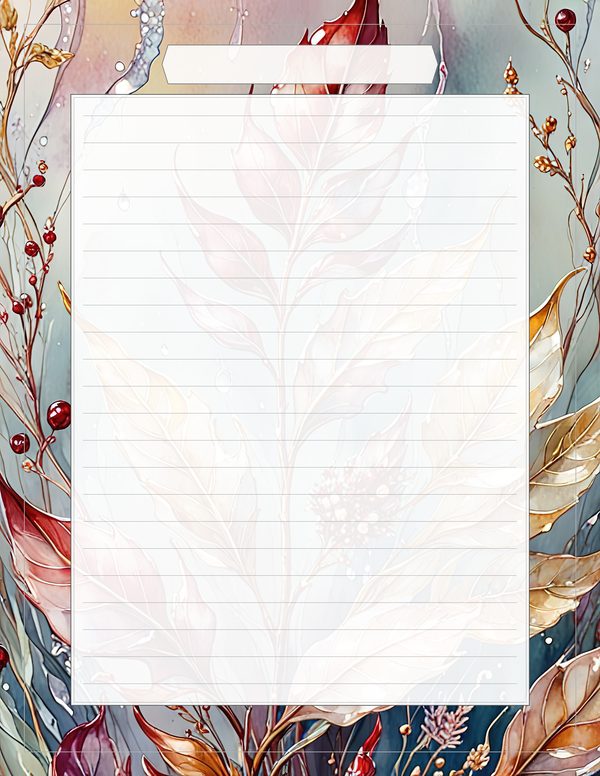 Art Journal and Planner Kit: 102 Printable Pages - Golden Autumn - Commercial Use — image 87