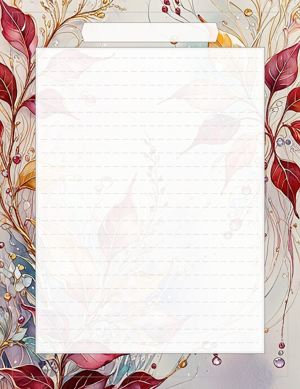 Art Journal and Planner Kit: 102 Printable Pages - Golden Autumn - Commercial Use — image 89