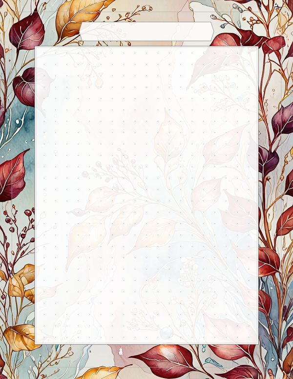 Art Journal and Planner Kit: 102 Printable Pages - Golden Autumn - Commercial Use — image 90