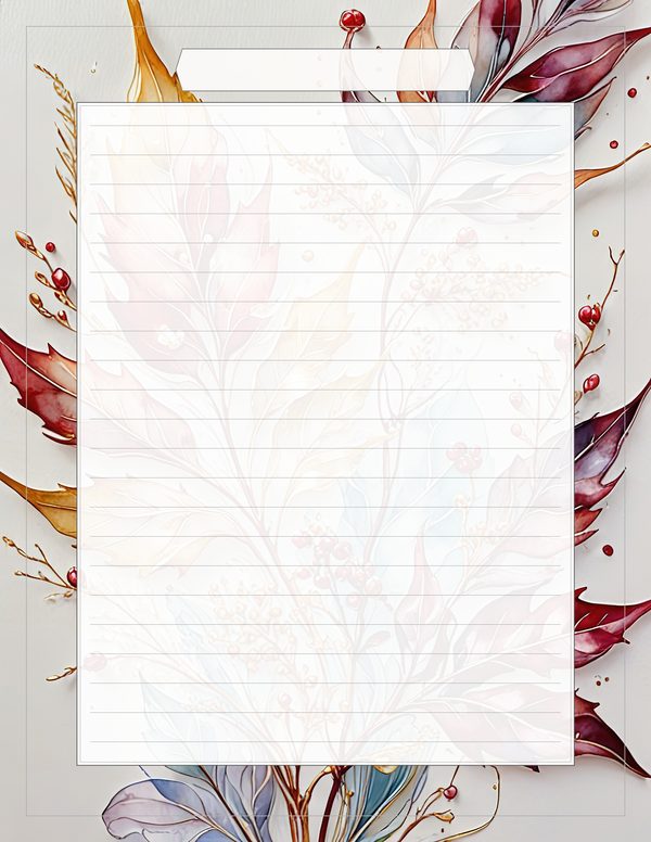 Art Journal and Planner Kit: 102 Printable Pages - Golden Autumn - Commercial Use — image 91