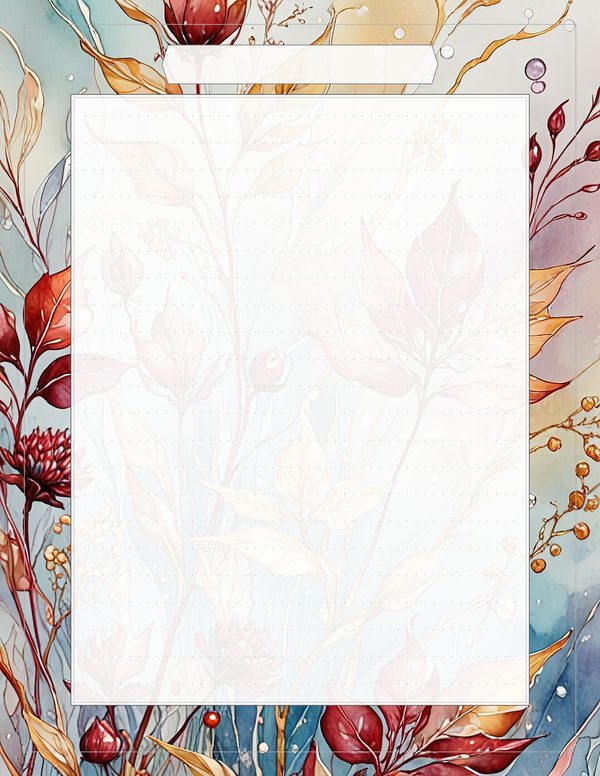 Art Journal and Planner Kit: 102 Printable Pages - Golden Autumn - Commercial Use — image 92