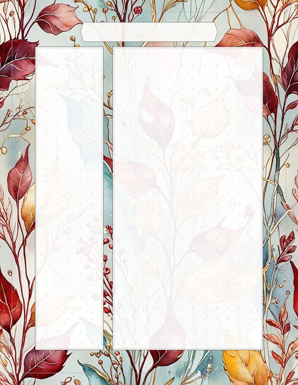 Art Journal and Planner Kit: 102 Printable Pages - Golden Autumn - Commercial Use — image 95