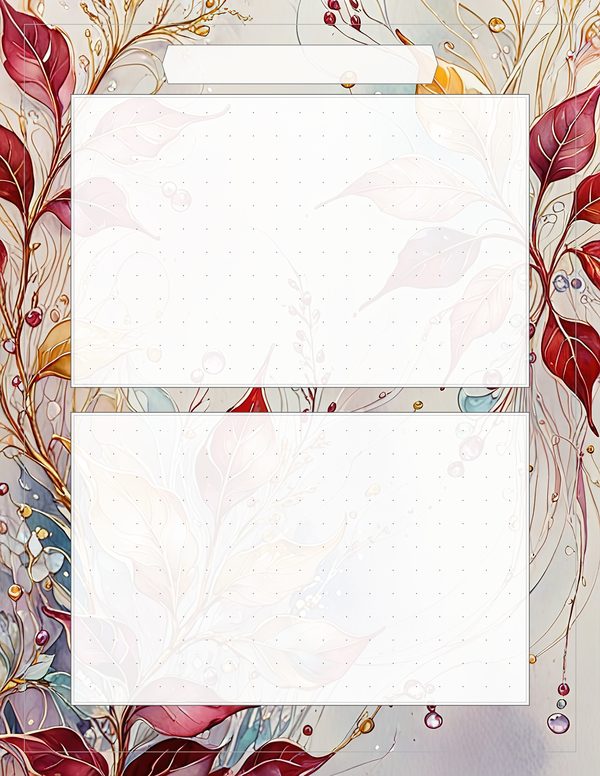 Art Journal and Planner Kit: 102 Printable Pages - Golden Autumn - Commercial Use — image 101