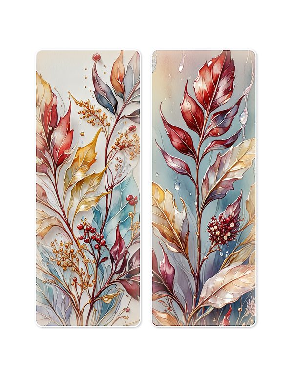 Ephemera Kit: 88 Printable Cards, Tags and Word Strips - Golden Autumn - Commercial Use — image 14