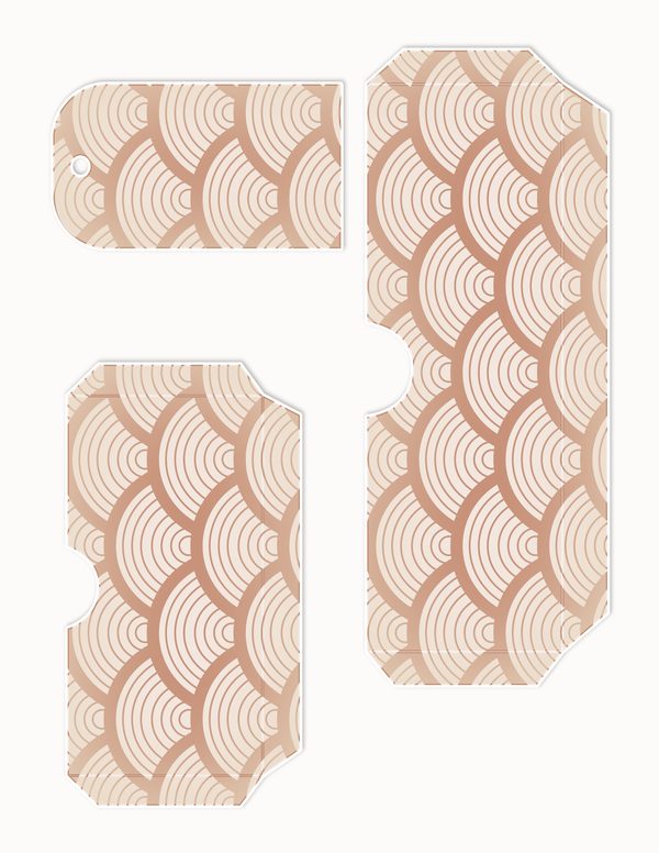 Ephemera Kit: 88 Printable Cards, Tags and Word Strips - Golden Autumn - Commercial Use — image 80