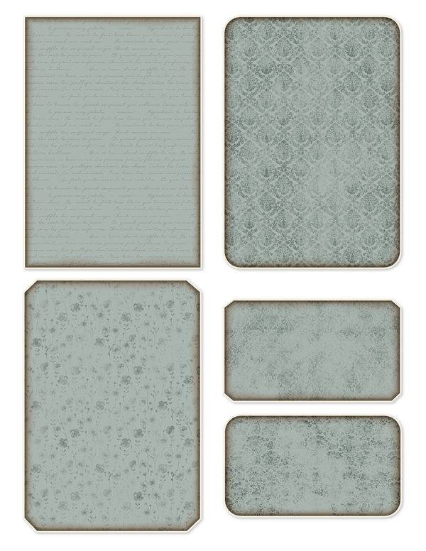 Ephemera Kit: 77 Printable Cards, Tags and Word Strips - GOTHIC ANATOMY THEATRE - Commercial Use — image 28