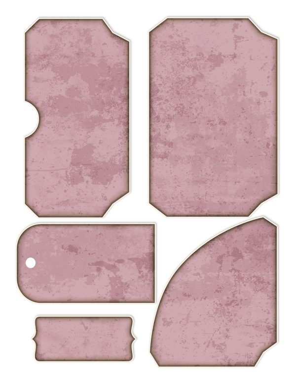 Ephemera Kit: 77 Printable Cards, Tags and Word Strips - GOTHIC ANATOMY THEATRE - Commercial Use — image 72