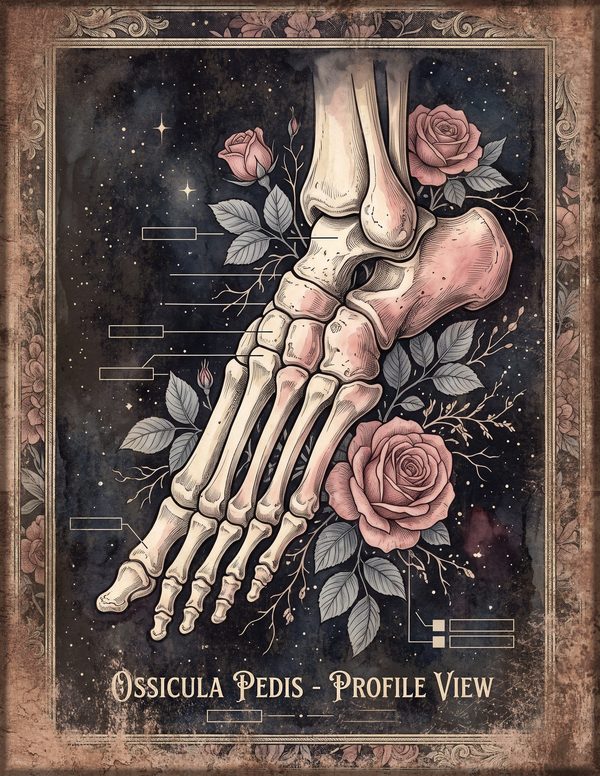Art Journal and Planner Kit: 150 Printable Pages - GOTHIC ANATOMY THEATRE - Commercial Use — image 5
