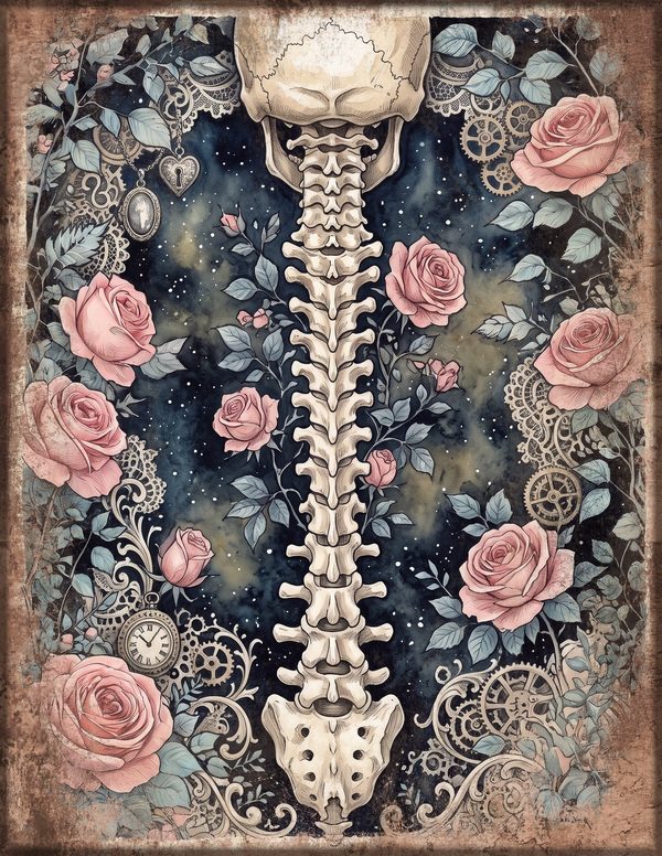 Art Journal and Planner Kit: 150 Printable Pages - GOTHIC ANATOMY THEATRE - Commercial Use — image 22