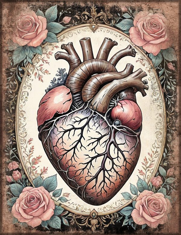 Art Journal and Planner Kit: 150 Printable Pages - GOTHIC ANATOMY THEATRE - Commercial Use — image 24