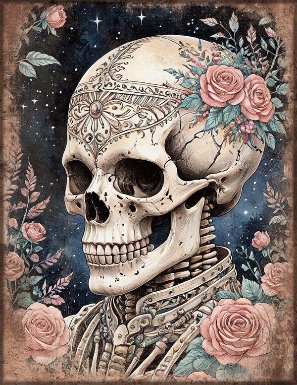Art Journal and Planner Kit: 150 Printable Pages - GOTHIC ANATOMY THEATRE - Commercial Use — image 25