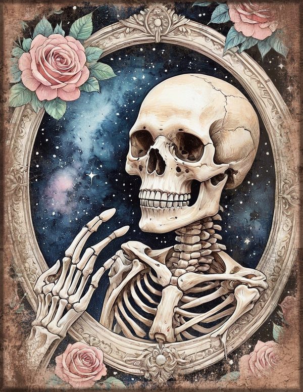 Art Journal and Planner Kit: 150 Printable Pages - GOTHIC ANATOMY THEATRE - Commercial Use — image 26