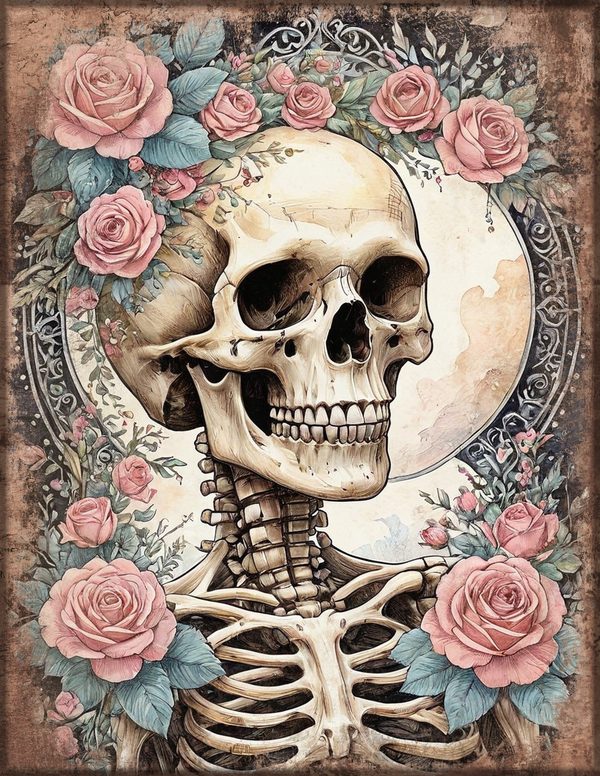Art Journal and Planner Kit: 150 Printable Pages - GOTHIC ANATOMY THEATRE - Commercial Use — image 27