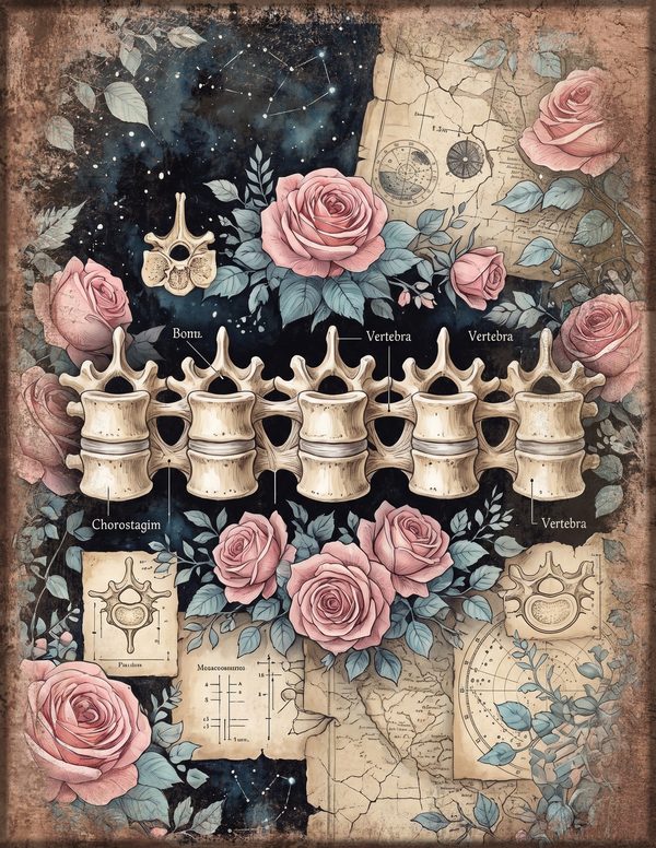 Art Journal and Planner Kit: 150 Printable Pages - GOTHIC ANATOMY THEATRE - Commercial Use — image 28