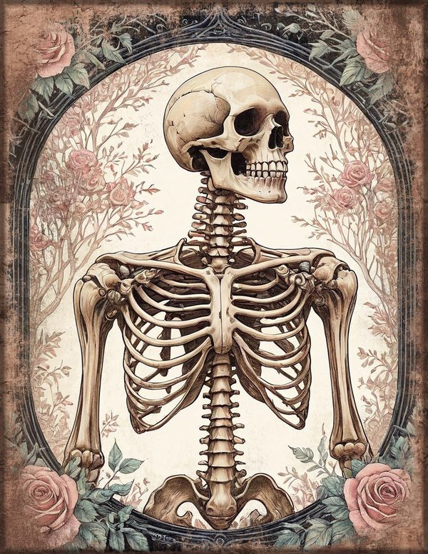 Art Journal and Planner Kit: 150 Printable Pages - GOTHIC ANATOMY THEATRE - Commercial Use — image 31