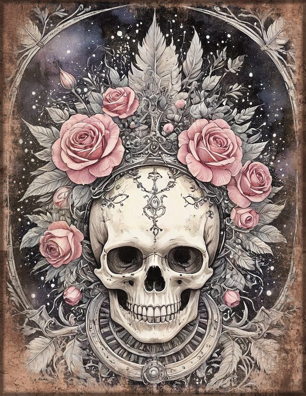 Art Journal and Planner Kit: 150 Printable Pages - GOTHIC ANATOMY THEATRE - Commercial Use — image 33