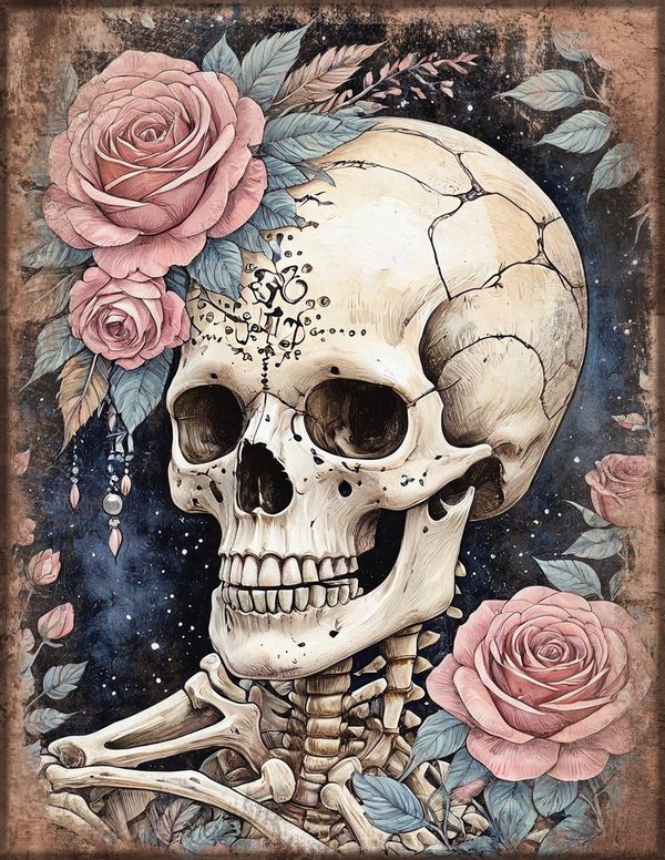 Art Journal and Planner Kit: 150 Printable Pages - GOTHIC ANATOMY THEATRE - Commercial Use — image 40
