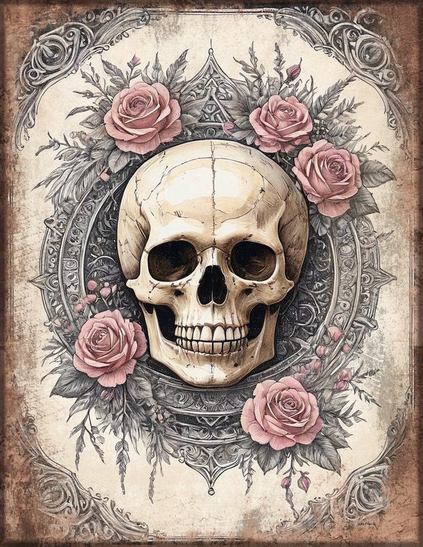 Art Journal and Planner Kit: 150 Printable Pages - GOTHIC ANATOMY THEATRE - Commercial Use — image 42