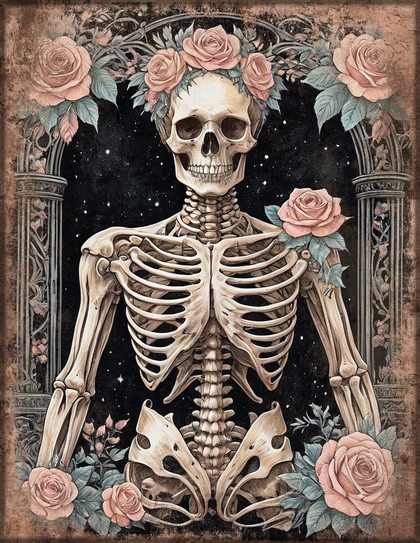 Art Journal and Planner Kit: 150 Printable Pages - GOTHIC ANATOMY THEATRE - Commercial Use — image 44