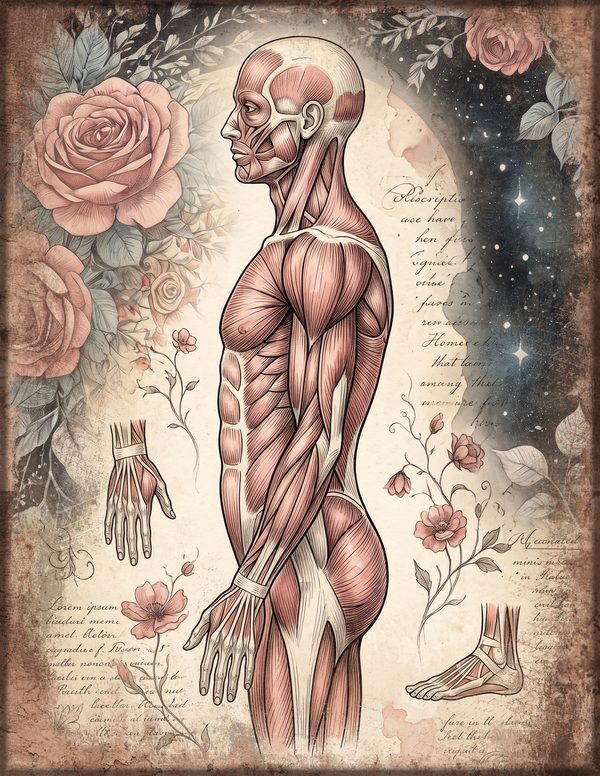 Art Journal and Planner Kit: 150 Printable Pages - GOTHIC ANATOMY THEATRE - Commercial Use — image 45