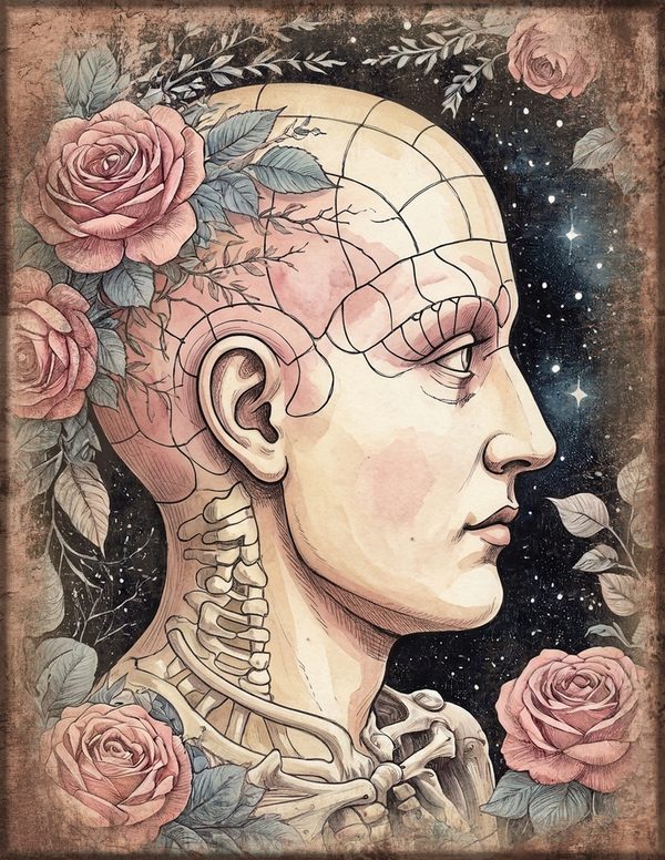 Art Journal and Planner Kit: 150 Printable Pages - GOTHIC ANATOMY THEATRE - Commercial Use — image 51