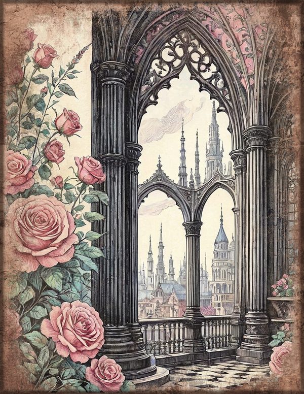 Art Journal and Planner Kit: 150 Printable Pages - GOTHIC ANATOMY THEATRE - Commercial Use — image 55