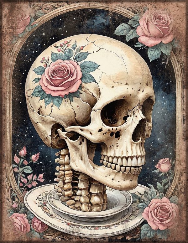 Art Journal and Planner Kit: 150 Printable Pages - GOTHIC ANATOMY THEATRE - Commercial Use — image 60
