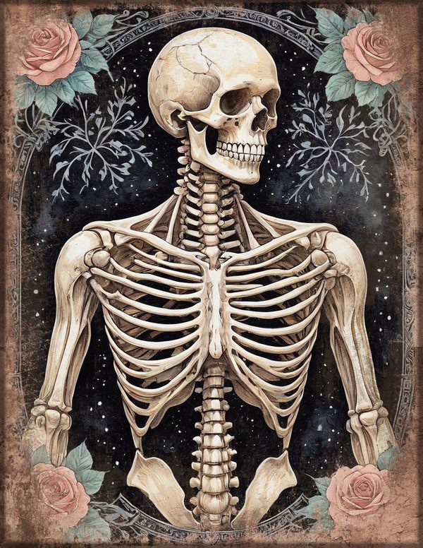 Art Journal and Planner Kit: 150 Printable Pages - GOTHIC ANATOMY THEATRE - Commercial Use — image 62