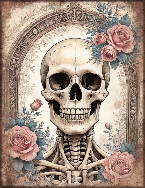 Art Journal and Planner Kit: 150 Printable Pages - GOTHIC ANATOMY THEATRE - Commercial Use — image 70