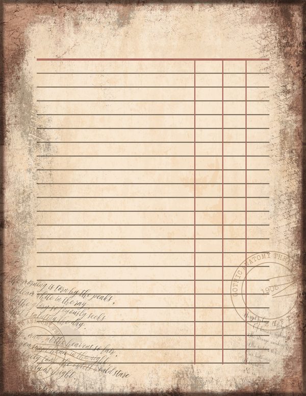 Art Journal and Planner Kit: 150 Printable Pages - GOTHIC ANATOMY THEATRE - Commercial Use — image 111