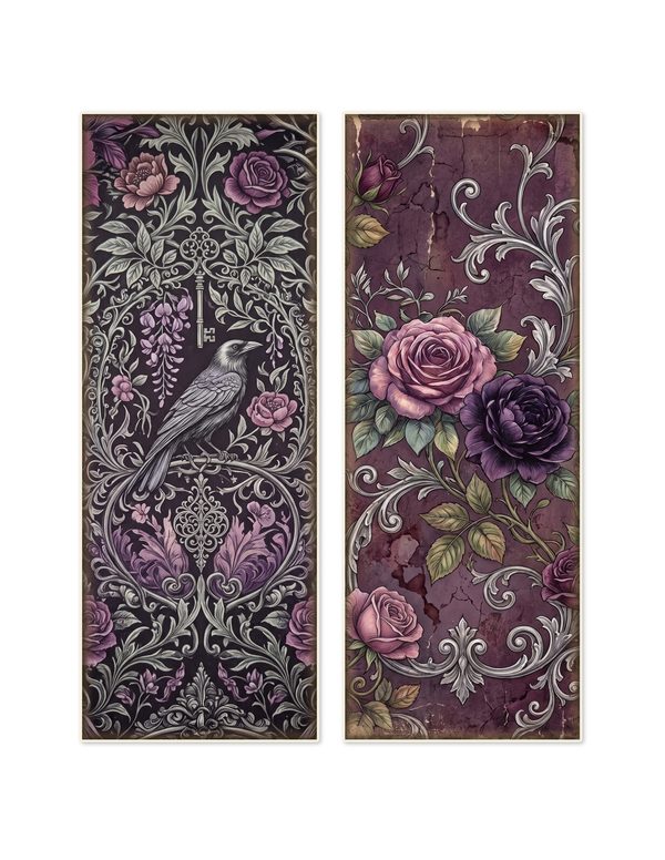 Ephemera Kit: 77 Printable Cards, Tags and Word Strips - RAVEN AND ROSE - Commercial Use — image 15