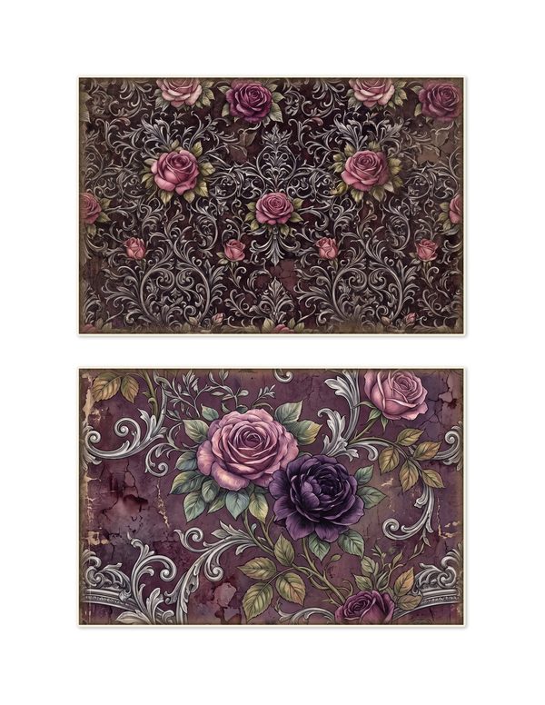 Ephemera Kit: 77 Printable Cards, Tags and Word Strips - RAVEN AND ROSE - Commercial Use — image 17