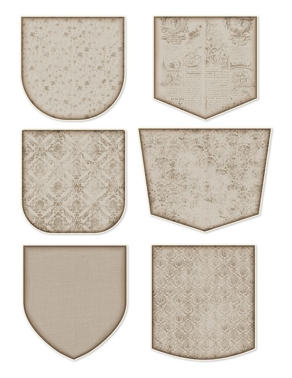 Ephemera Kit: 77 Printable Cards, Tags and Word Strips - RAVEN AND ROSE - Commercial Use — image 29