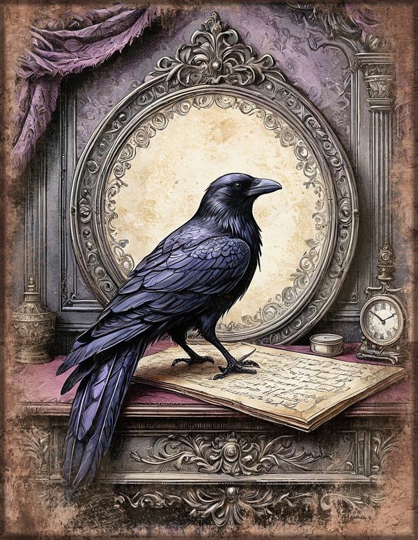 Art Journal and Planner Kit: 150 Printable Pages - RAVEN AND ROSE - Commercial Use — image 6