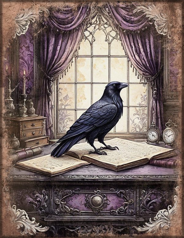 Art Journal and Planner Kit: 150 Printable Pages - RAVEN AND ROSE - Commercial Use — image 7