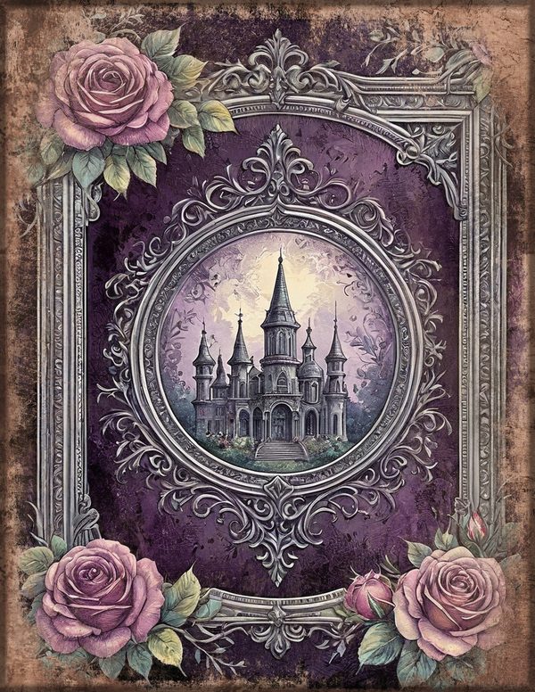 Art Journal and Planner Kit: 150 Printable Pages - RAVEN AND ROSE - Commercial Use — image 12