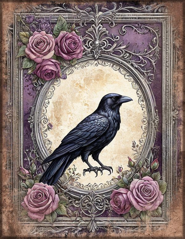Art Journal and Planner Kit: 150 Printable Pages - RAVEN AND ROSE - Commercial Use — image 14